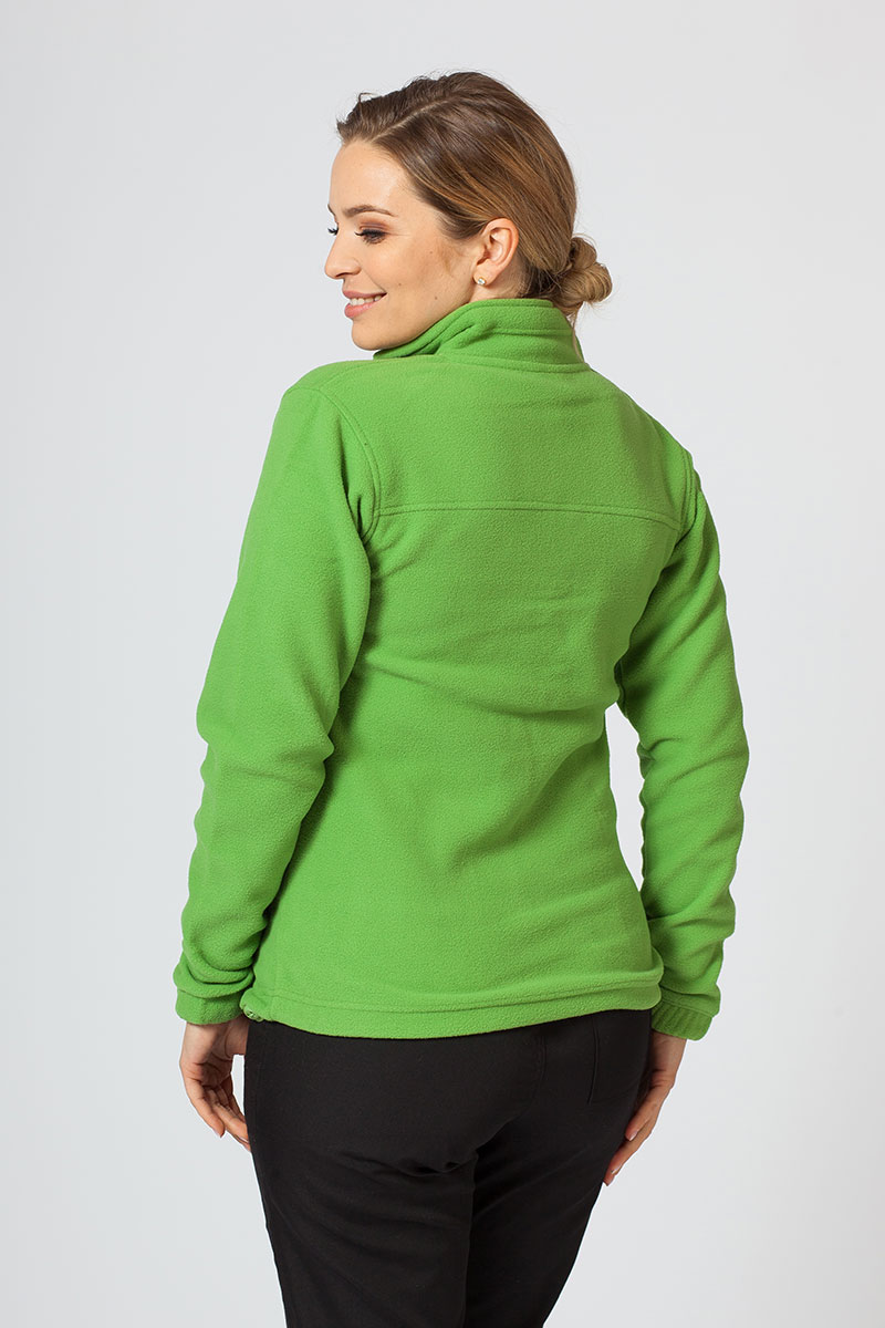 Jacheta fleece dama verde iarba