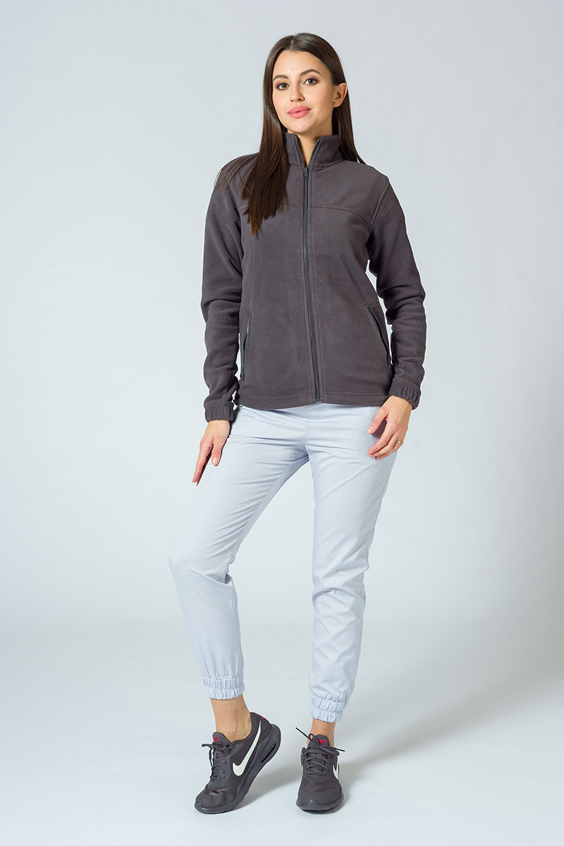 Jacheta fleece dama gri Jacket 504