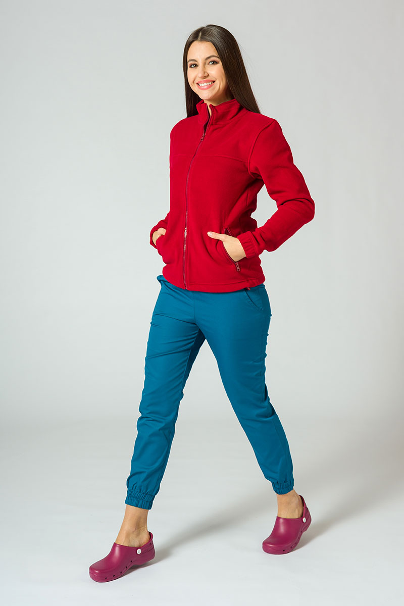 Jacheta fleece dama grena Jacket 504