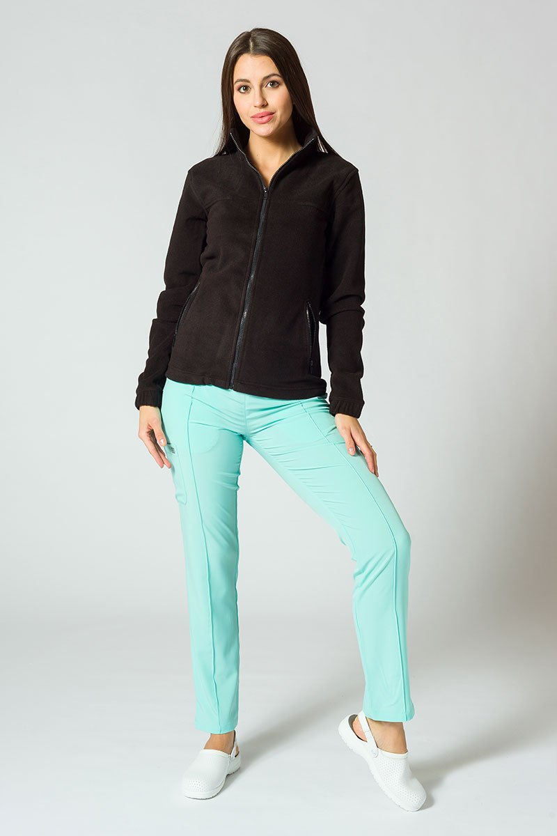 Jacheta fleece dama neagra Jacket 504