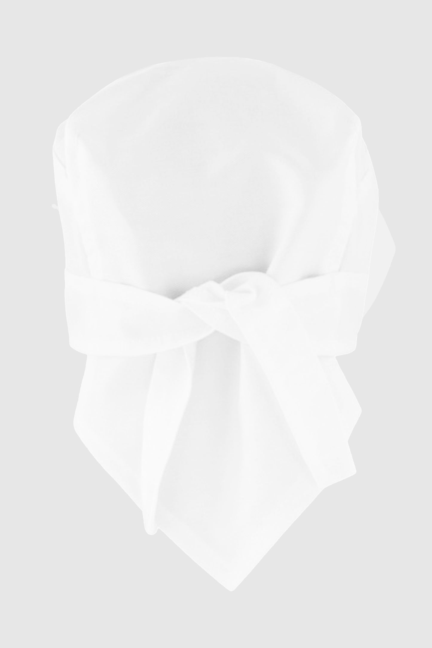 Bandana bucatar alba unisex tercot 200g Gordon