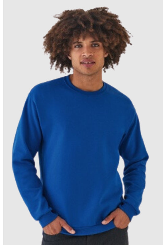 Bluza de iarna albastra unisex Flausata Moscow