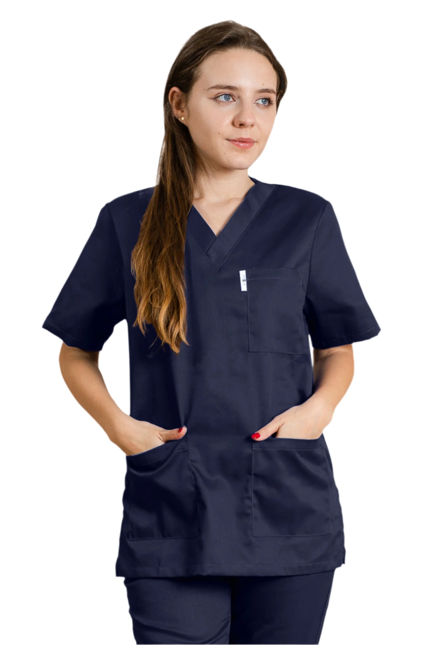Bluza de lucru bleumarin unisex tercot 195g Lucy