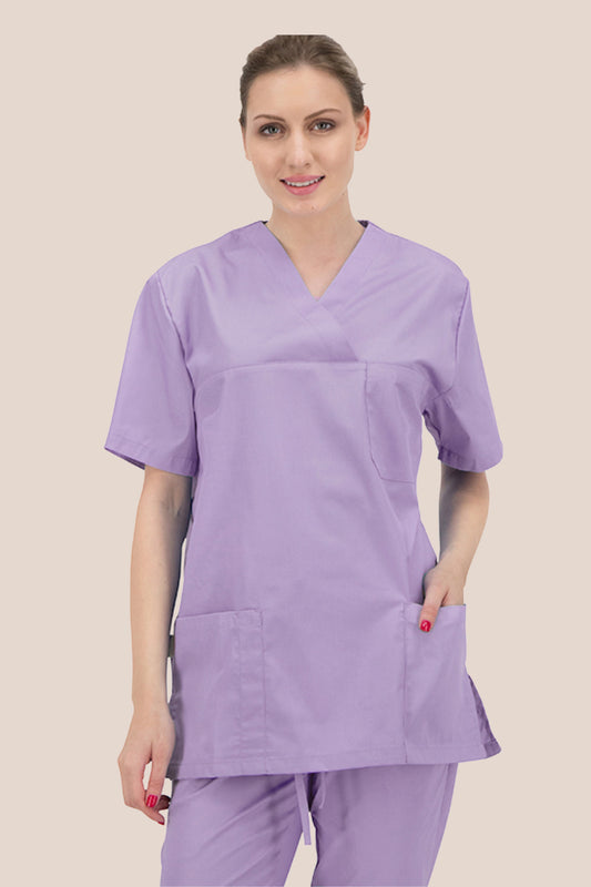 Bluza medicala tercot 160g iris unisex Angel