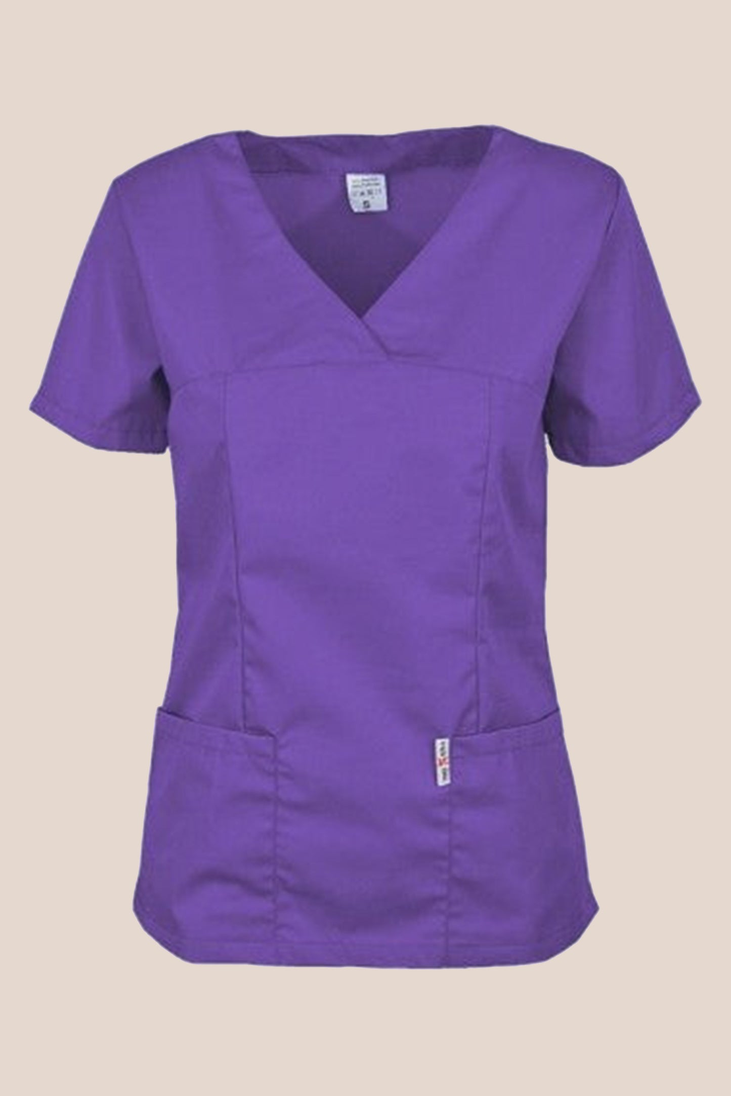 Bluza medicala violet dama poplin 165g Ina