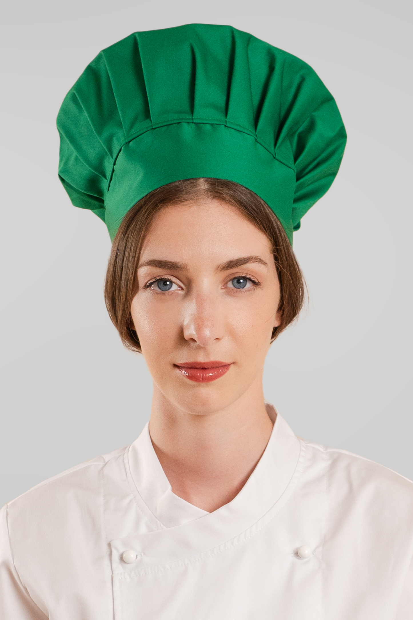 Boneta bucatar verde unisex tercot 195g Boni