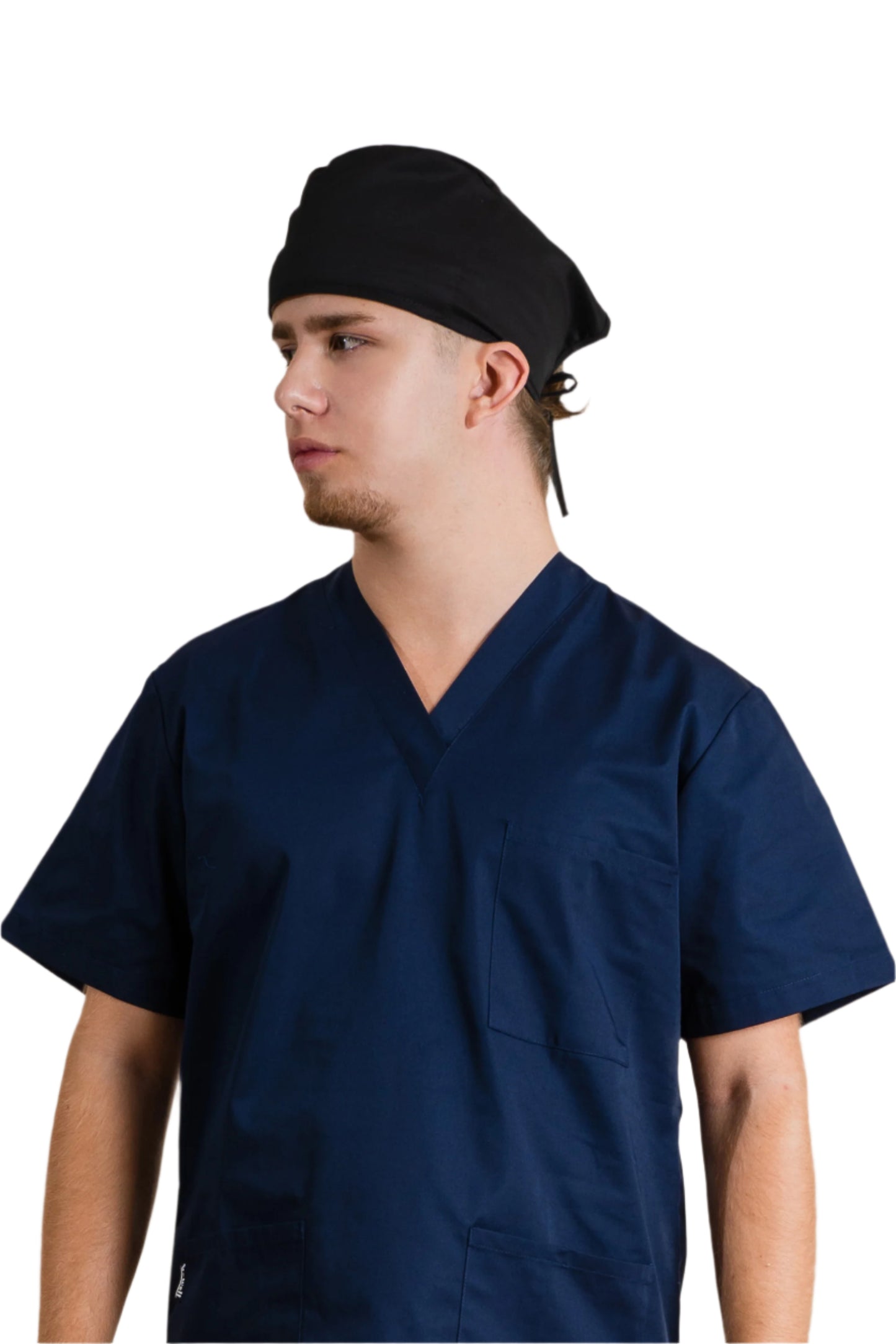 Bandana medicala stretch tercot 165g negru unisex