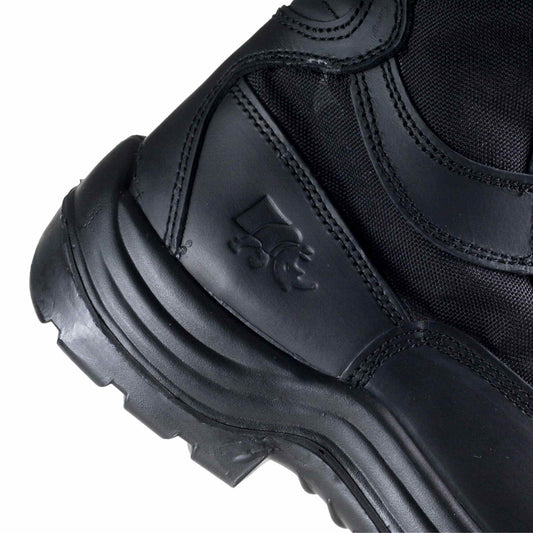 Bocanci piele fara bombeu negru O2 WR FO SRC Sirin Burebista