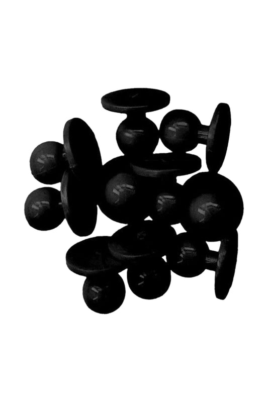 Butoni negri pentru tunica bucatar 10 buc.