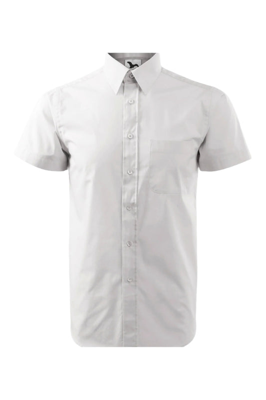 Camasa alba barbat bumbac 120g Chic