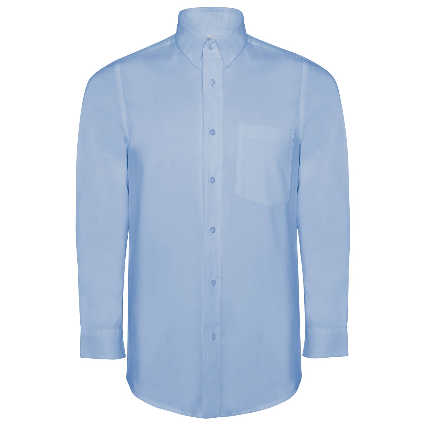 Camasa bleu barbat poplin 140g Oxford