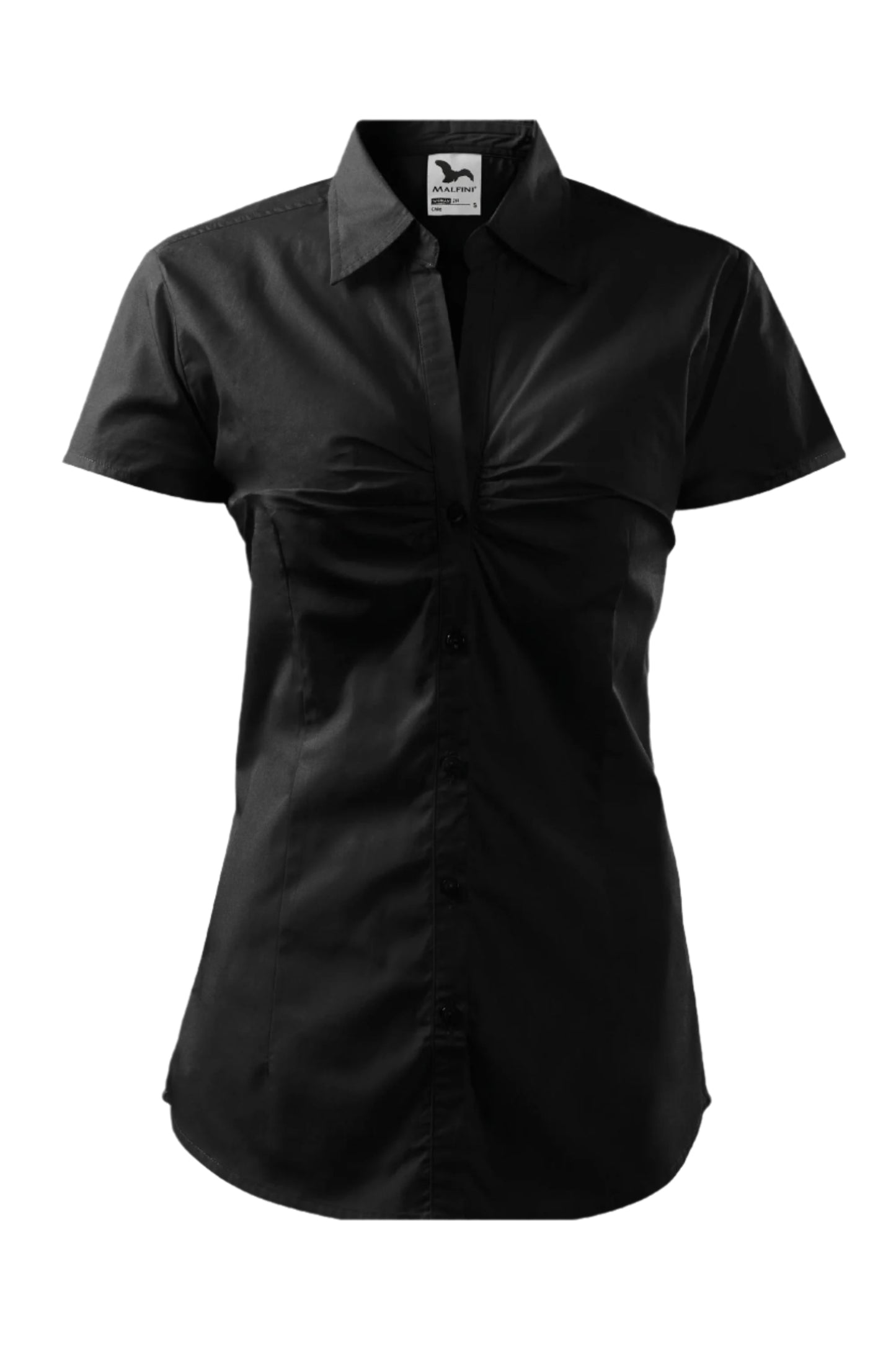 Camasa neagra dama bumbac 120g Chic