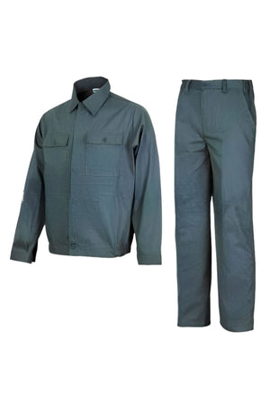 Costum salopeta gri unisex bumbac 260g Beni