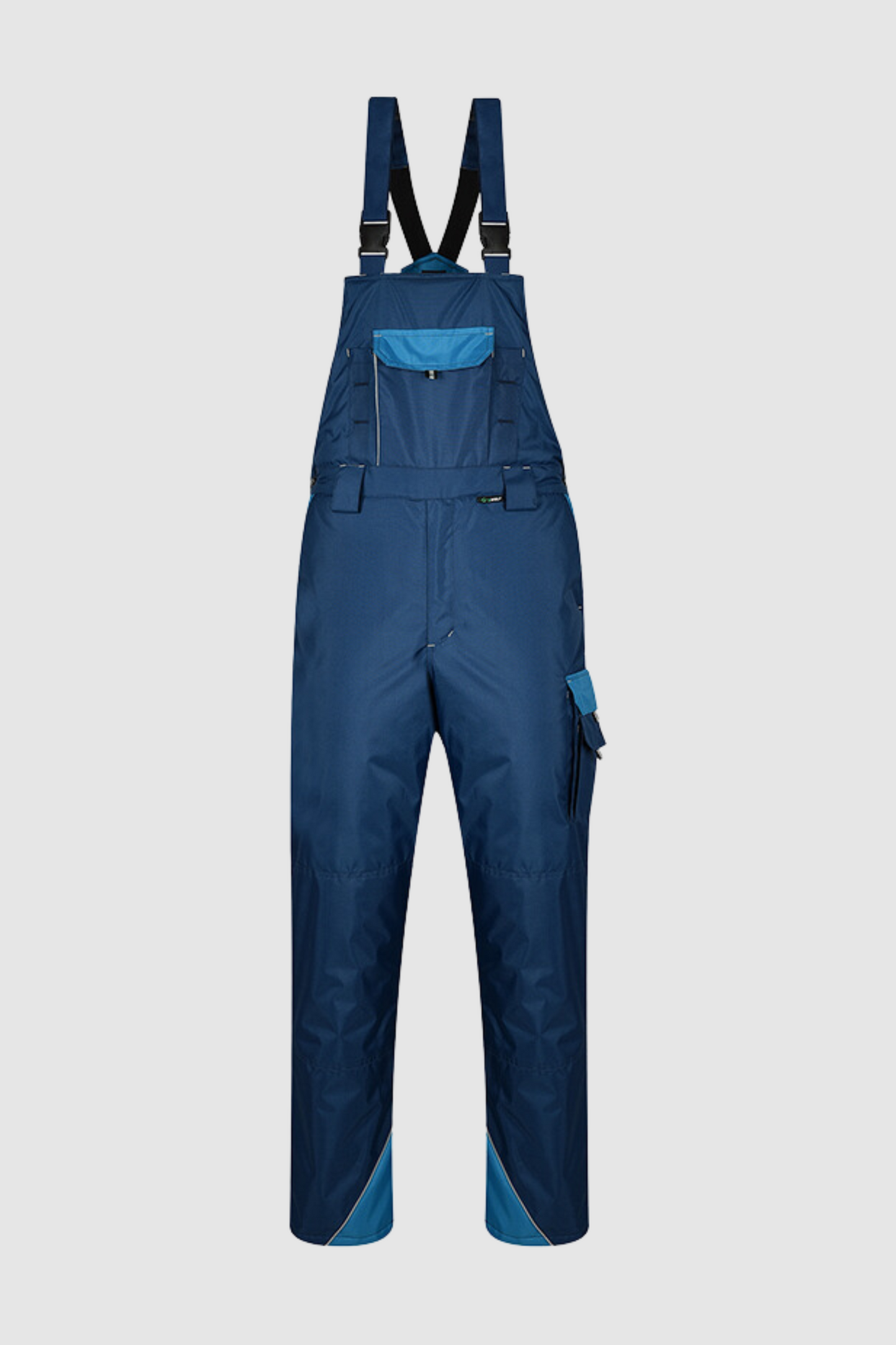 Costum iarna impermeabil matlasat poliester bleumarin Braver