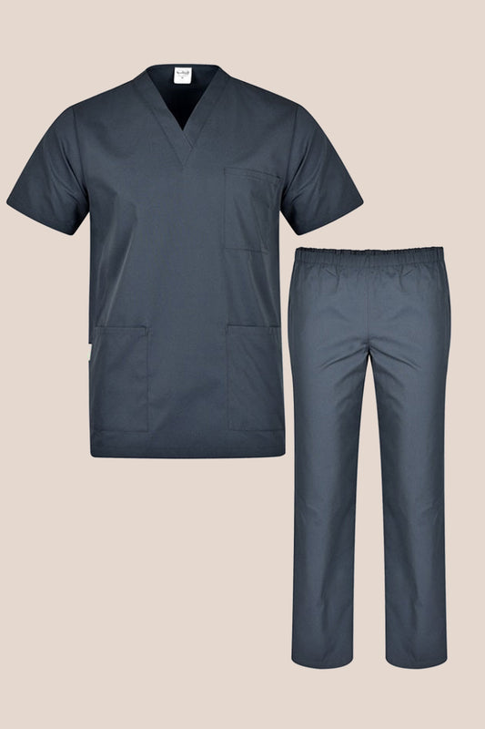 Costum medical tercot 180g carbune unisex Colombo