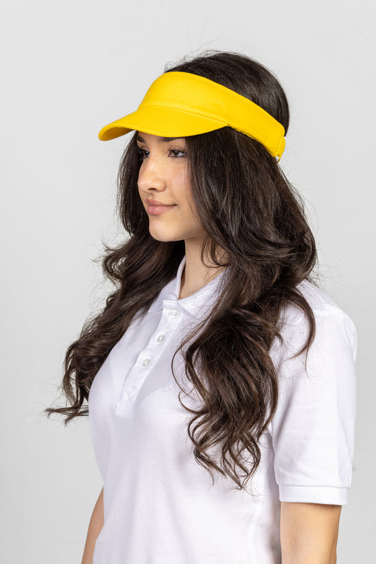 Cozoroc de soare galben bumbac 280g Sunvisor