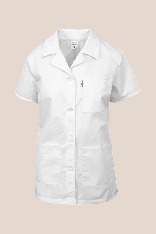 Halat de lucru alb dama tercot 195g Misha