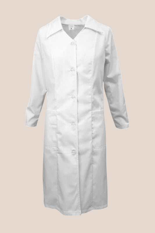 Halat medical alb dama tercot 195g Sofia