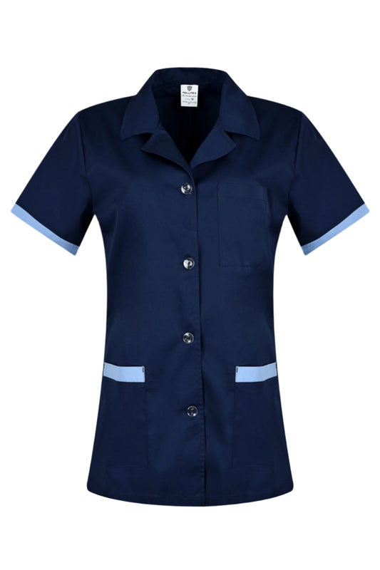 Bluza medicala tercot 160g bleumarin dama Gabi