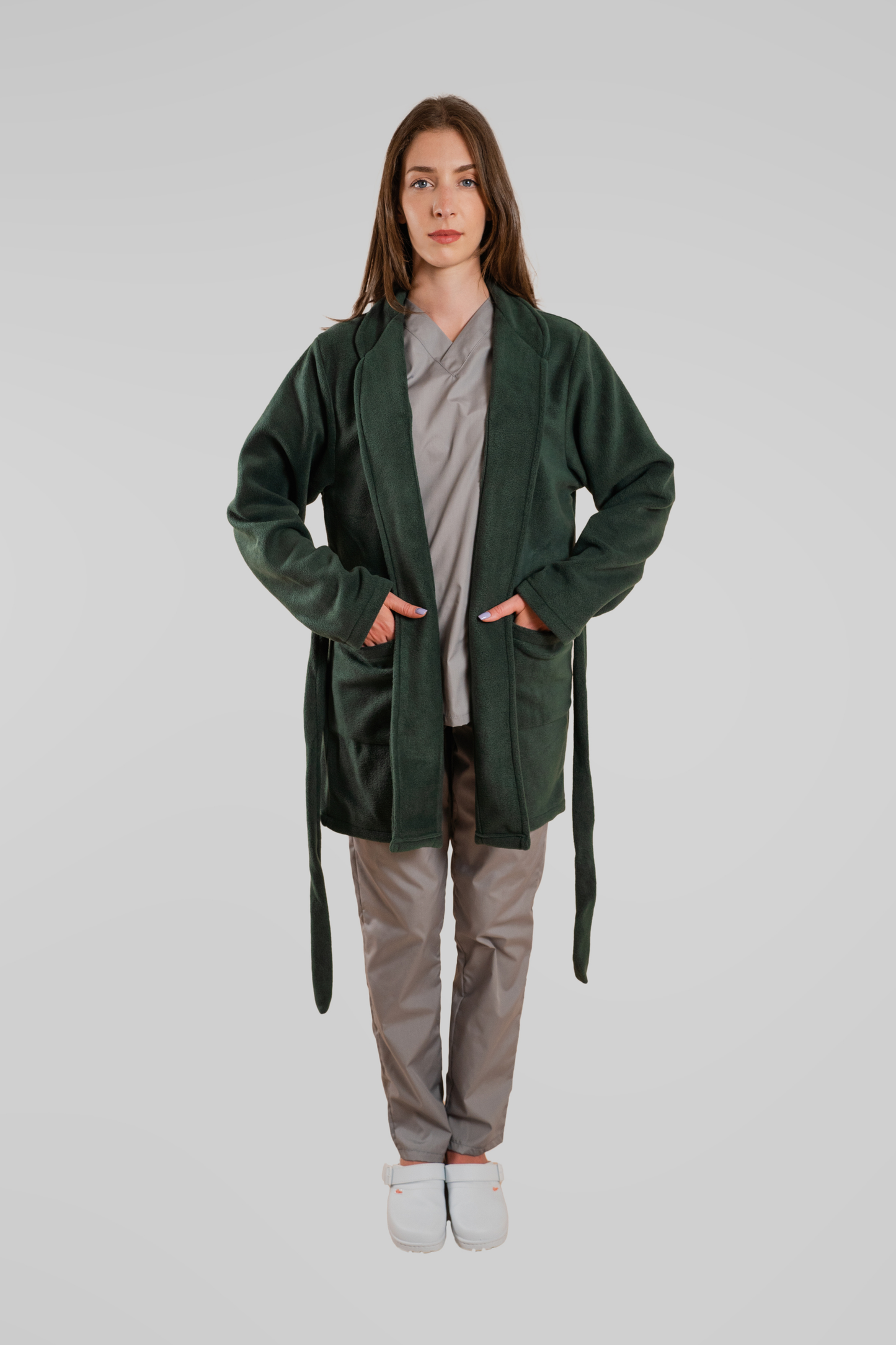 Halat polar medical verde unisex fleece 270g Divia