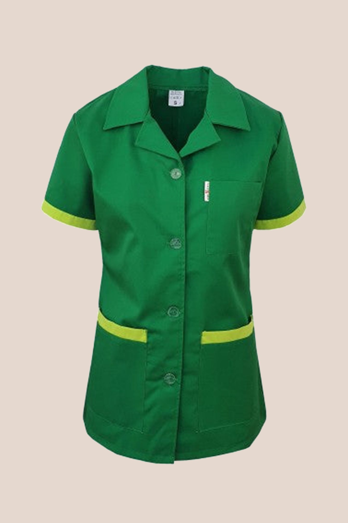 Halat farmacie verde dama tercot 195g Misha