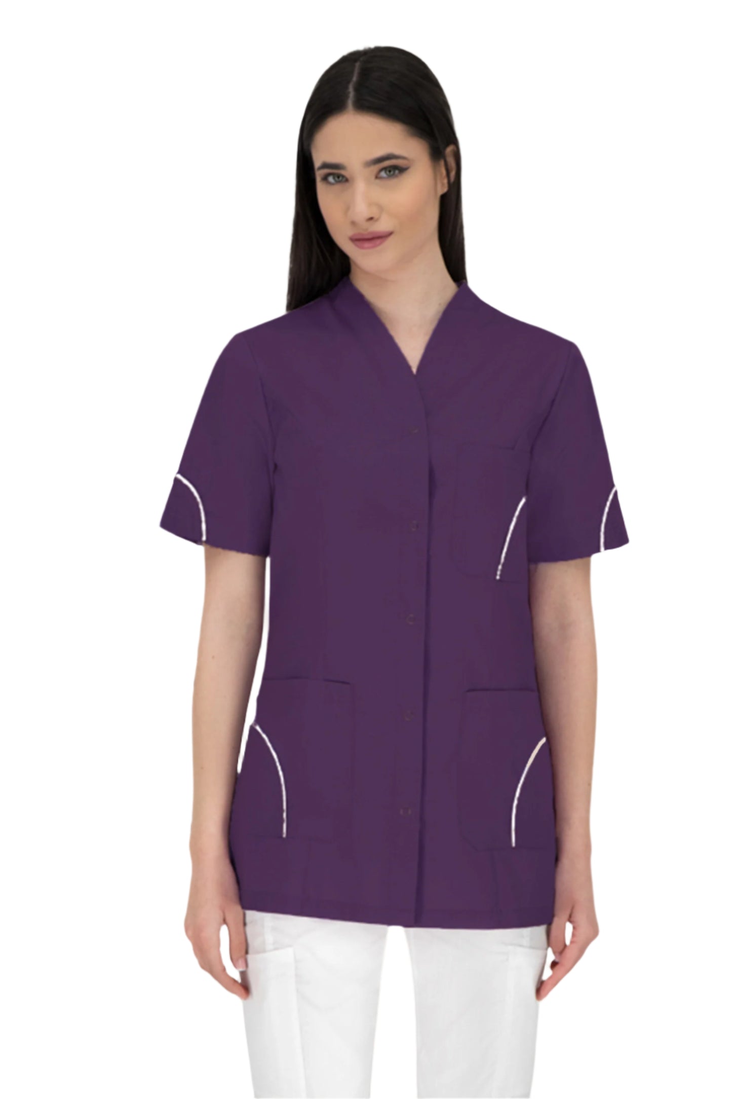 Bluza medicala tercot 160g afine dama Silvia