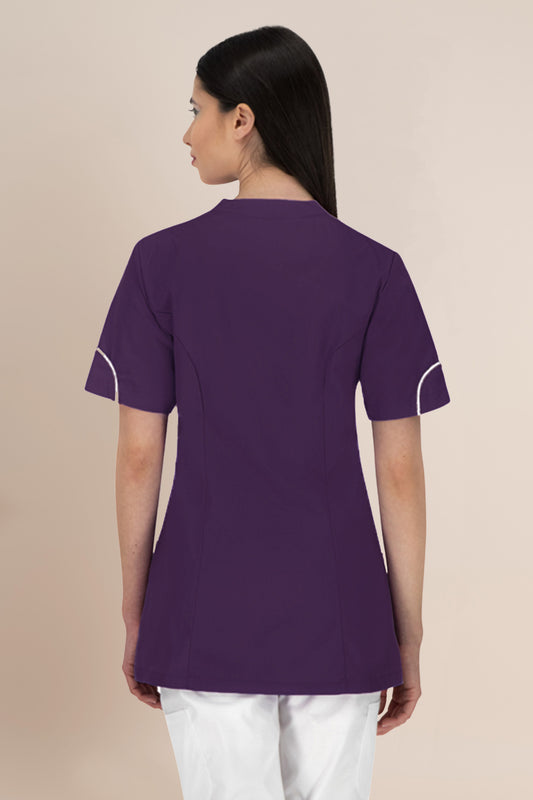 Bluza medicala tercot 160g afine dama Silvia