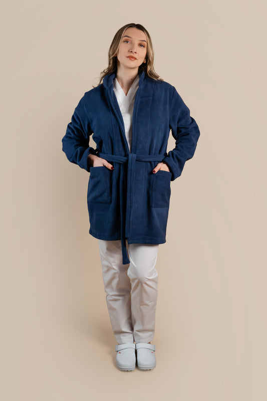 Halat polar medical bleumarin unisex fleece 270g Divia