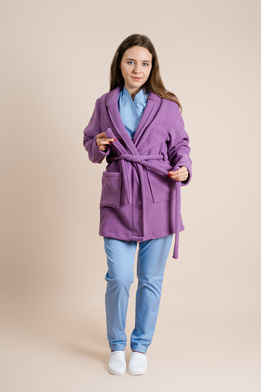 Halat polar medical lila unisex fleece 270g Divia