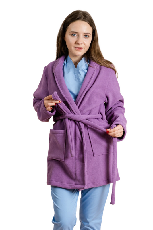 Halat polar medical lila unisex fleece 270g Divia