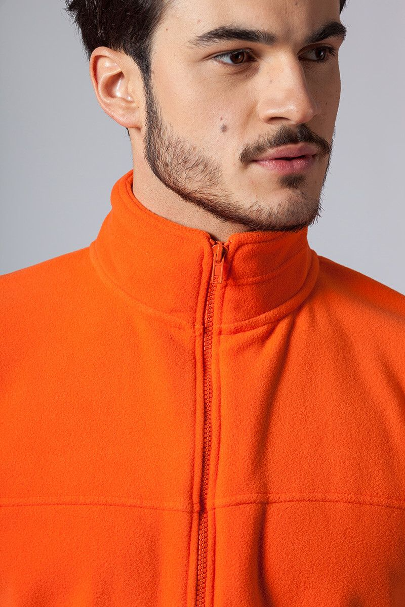 Jacheta fleece barbat portocalie Jacket 501