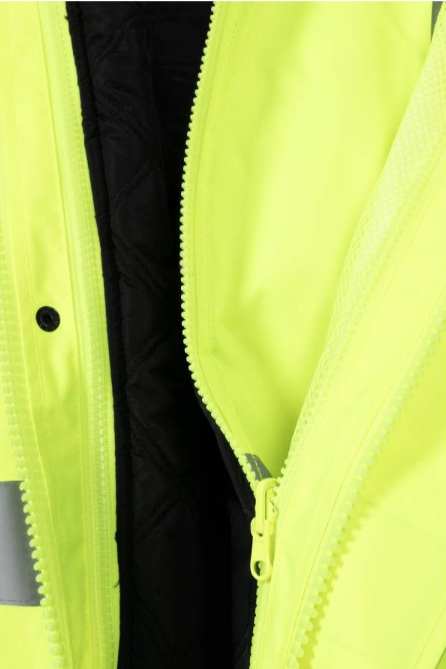 Scurta protectie Hi-Vis 4 in 1 Sweden Renania galben fluo (535B)