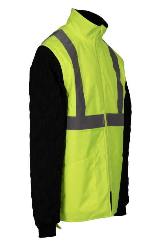 Scurta protectie Hi-Vis 4 in 1 Sweden Renania galben fluo (535B)