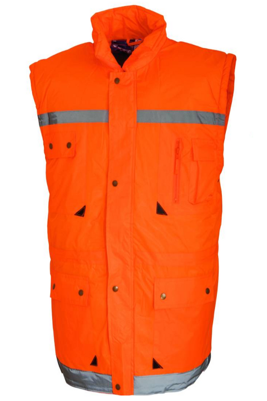 Scurta protectie reflectorizanta 2 in 1 London Renania portocaliu fluo 5B56 (9196)