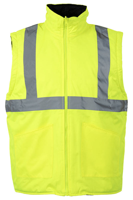 Jacheta protectie inalta vizibilitate 2 in 1 Brighton Renania galben fluo (5B19)(9179)