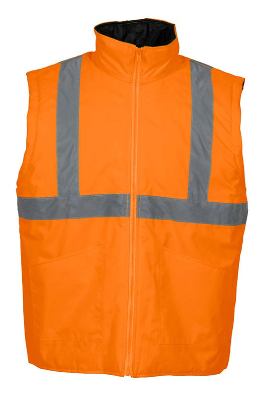 Jacheta protectie inalta vizibilitate 2 in 1 Liverpool Renania portocaliu fluo (5B20)(9180)