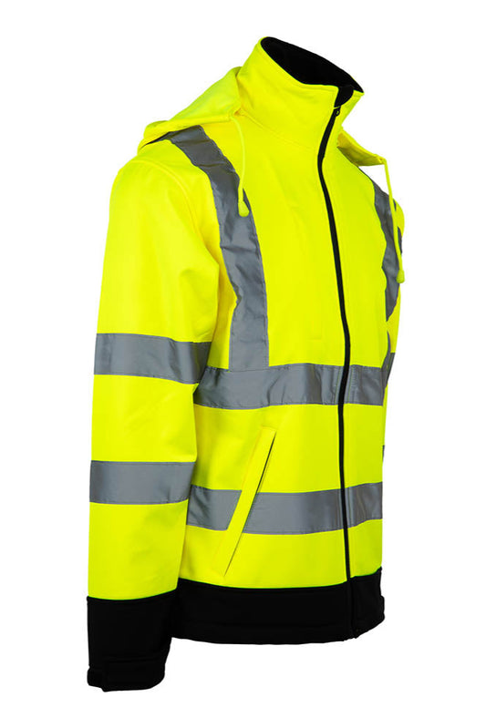 Jacheta protectie inalta vizibilitate Roma Renania galben fluo (5B18)(9178)