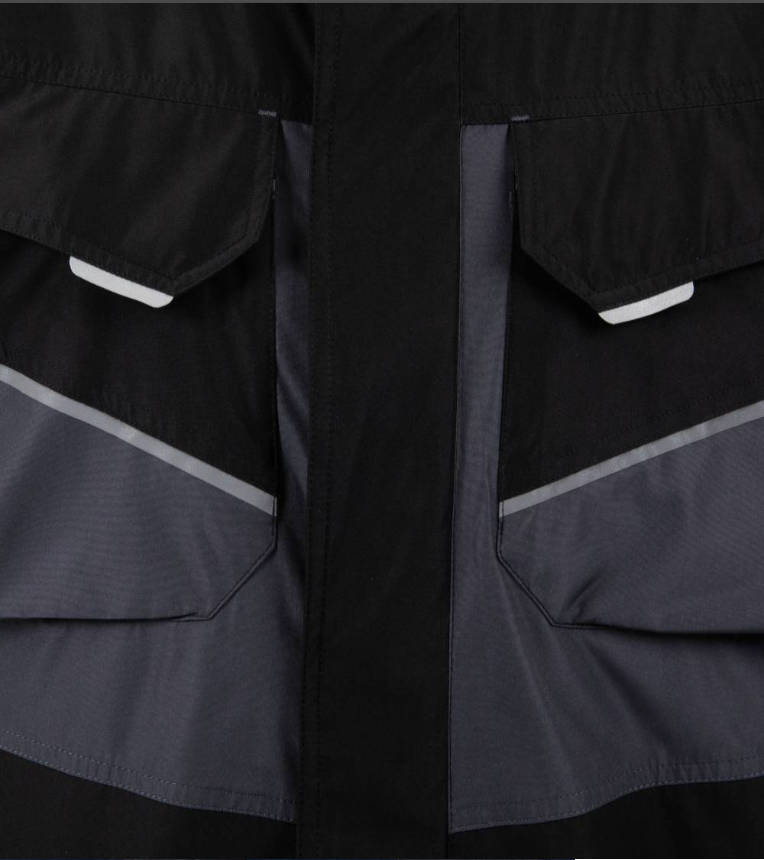 Jacheta protectie riscuri minime Froze Renania neagra (590B)
