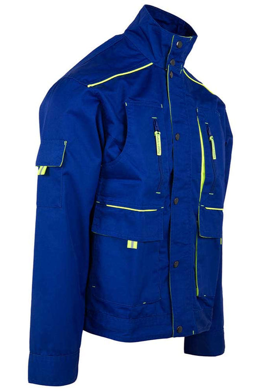 Jacheta protectie Tonga Renania albastru royal/galben (4B14)(90860)