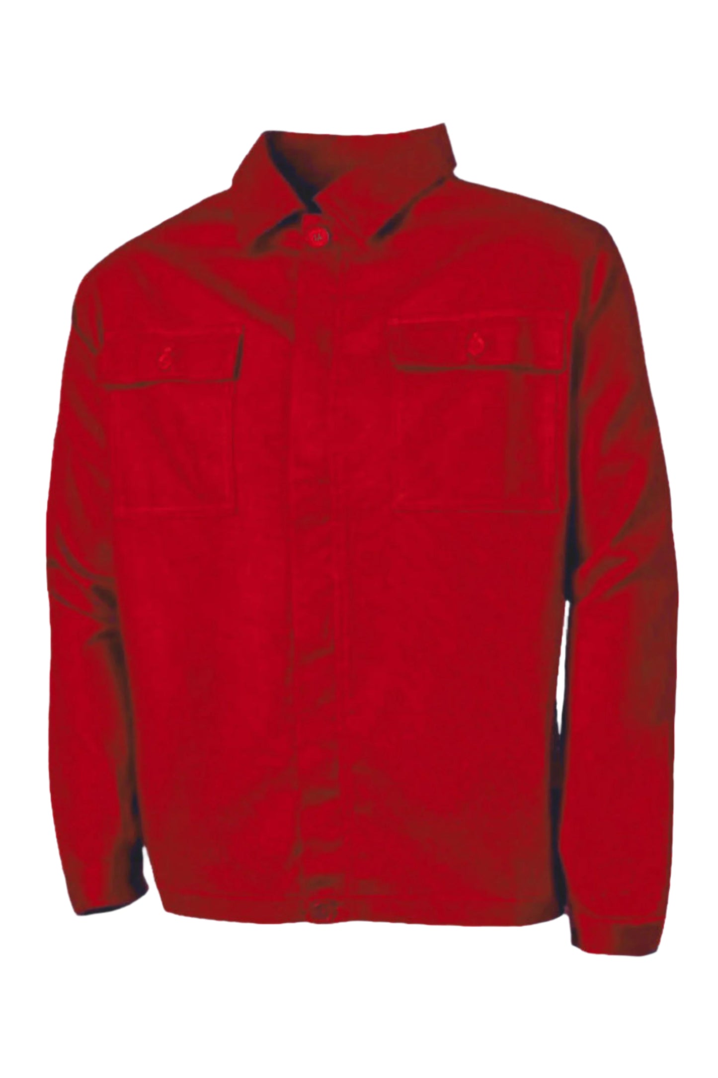 Jacheta de lucru rosie unisex bumbac 250g Vantaggio