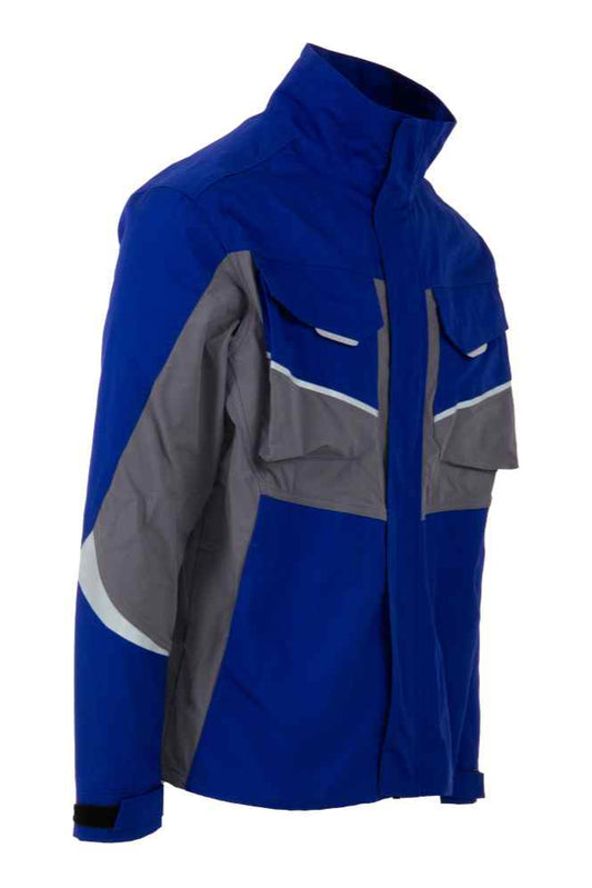 Jacheta stretch Liscia albastru royal/gri (542b)