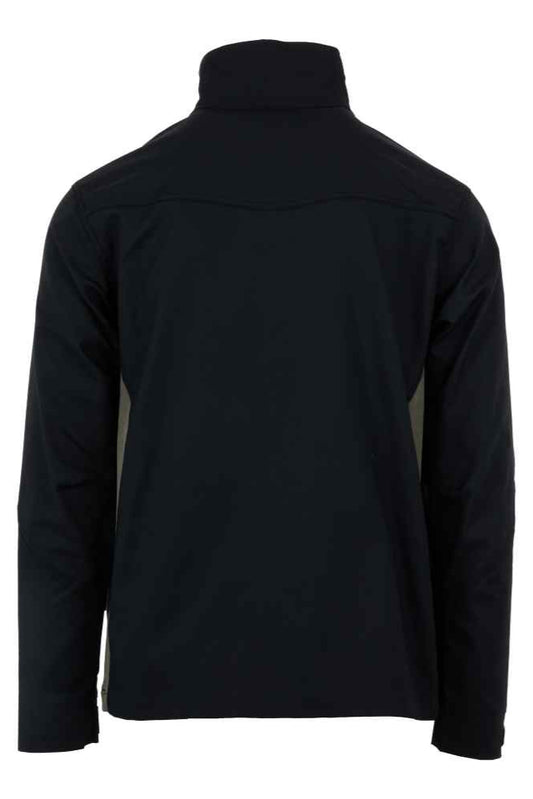 Jacheta stretch Liscia verde olive/negru (542b)