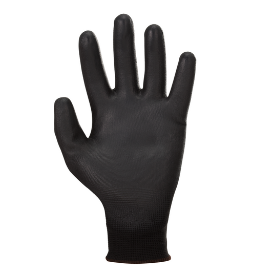 Manusi protectie mecanici imersate in poliuretan Tech Black negre