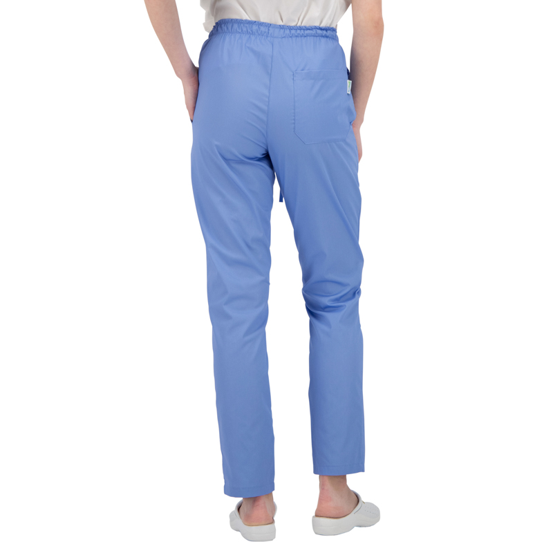 Pantaloni bleu unisex poplin 160g Alessi