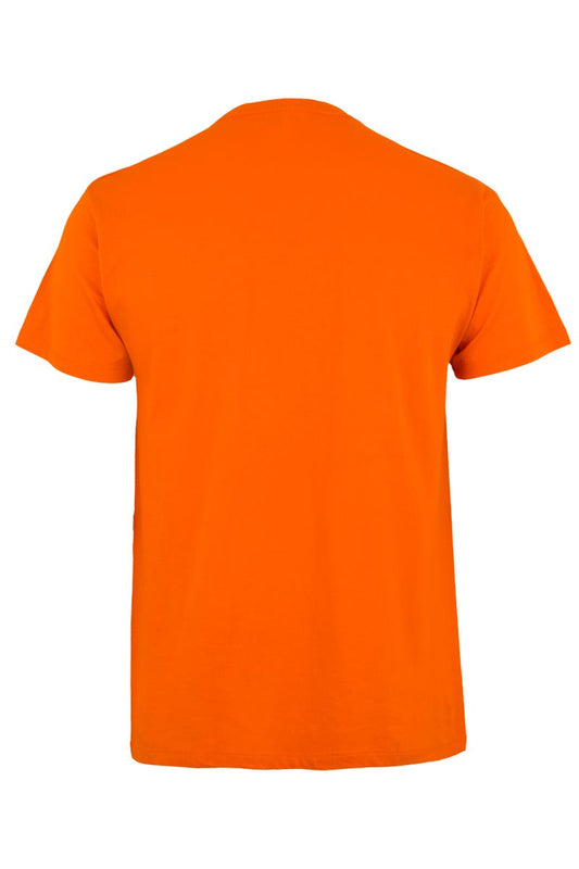 Tricou jersey tubular simplu 155g maneca scurta portocaliu Melbourne