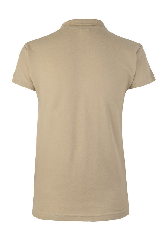 Tricou polo bumbac/poliester 210g dama maneca scurta Nisipiu Nobby
