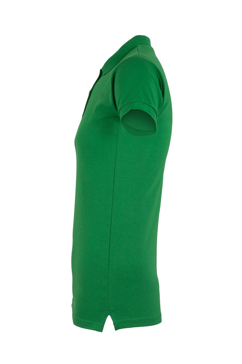Tricou polo bumbac/poliester 210g dama maneca scurta verde real Nobby
