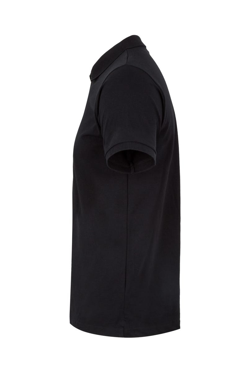 Tricou polo bumbac/poliester 210g maneca scurta negru Gibson
