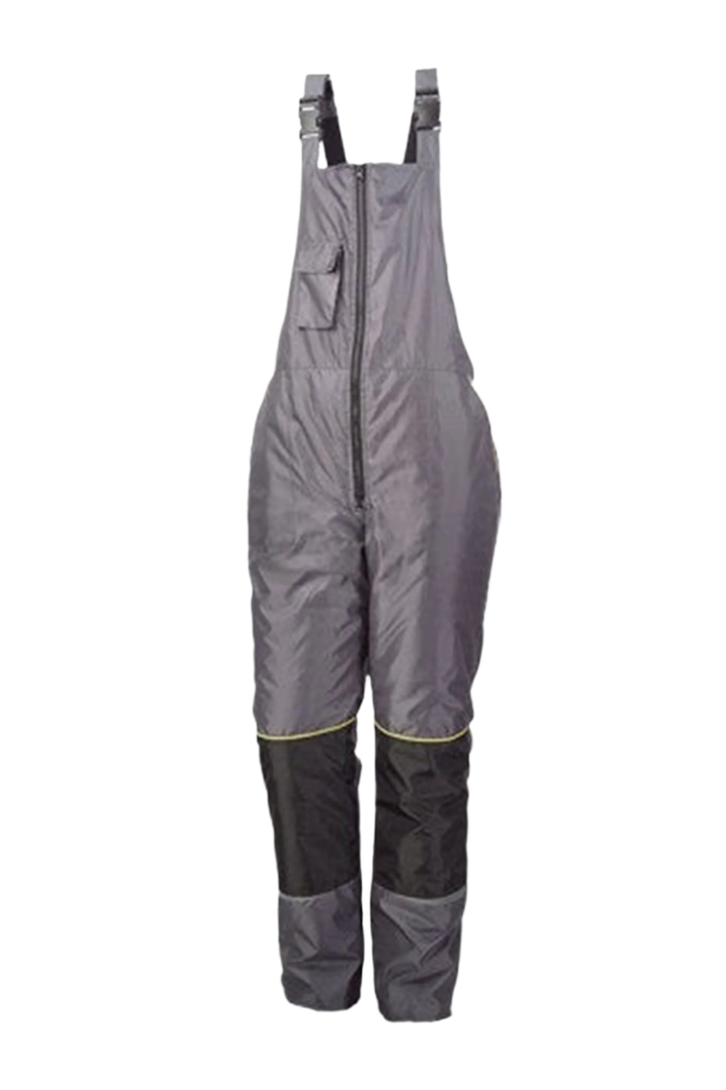 Pantaloni salopeta impermeabili gri unisex poliester Andura Winter