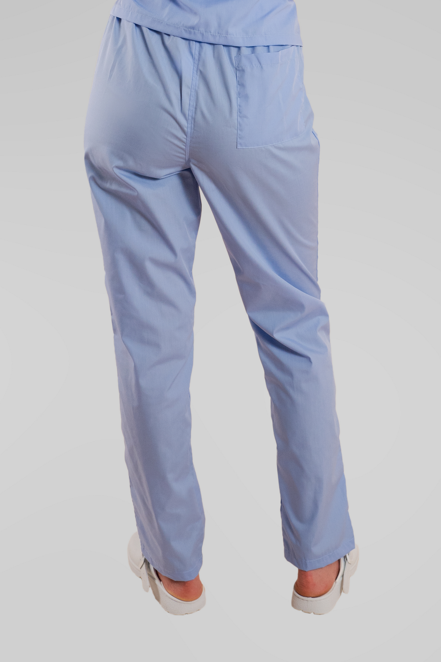 Pantaloni medicali bleu unisex poplin 115gr Albert